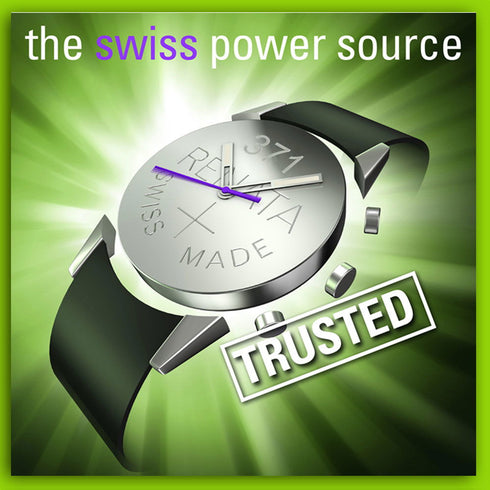 Renata 371 Watch Battery Swiss Made Silver 1.55V SR920SW in All Pack - TradeNRG UK