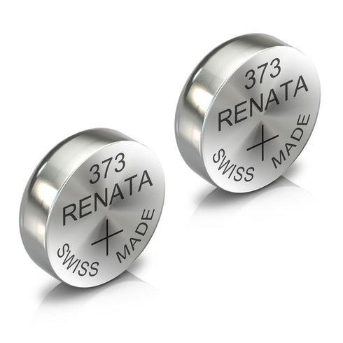 Renata 373 Watch Battery Swiss Made Silver Coin SR916SW 1.55V All Pack - TradeNRG UK
