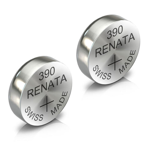Renata 390 Watch Battery Swiss Made Coin Cell SR1130W 1.55V All Pack - TradeNRG UK