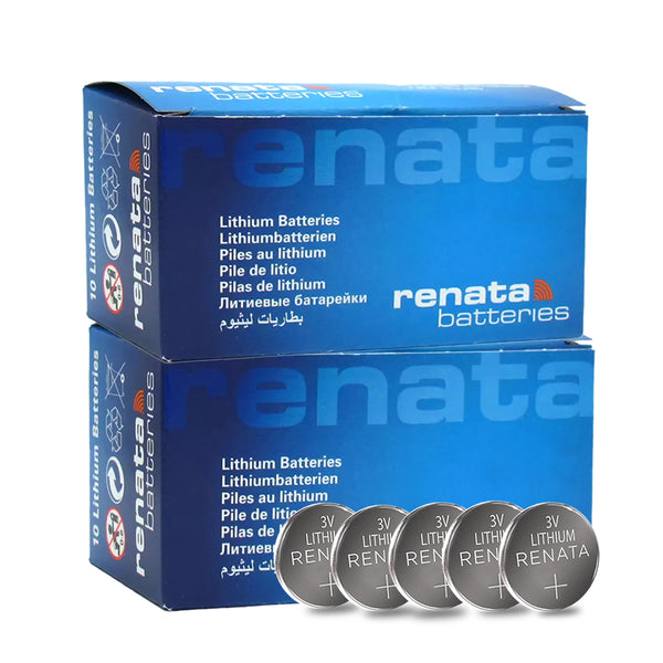 Renata Batteries 1.5V Swiss-Made Coin Cell Battery Pack of 5 - TradeNRG UK