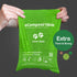 eCompostable Eco-Friendly Poop Bags Compostable Cat Poop Bags - 240 Count (16 Roll) Unscented, Leak-Proof, Compostable Waste Bags for Dogs & Cats, 23x33cm Green