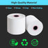iSOUL 80X80mm Smudge Free Till Rolls for PDQ Machines 5 Pack Thermal Receipt Printer Rolls Card Machine Paper Rolls for Sam 4S POS-XQ1 Star Micronics TSP100 Series Bixolon SRP Citizen CT Flex Desktop