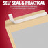 25 Pcs Manilla Hard Board Back A4 C4 324 x 229mm Envelopes Please Do Not Bend Envelope with Peel & Seal Strip for Mailing, Posting Shipping Storing Documents 25 Pack