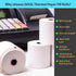iSOUL 80X80mm Smudge Free Till Rolls for PDQ Machines 5 Pack Thermal Receipt Printer Rolls Card Machine Paper Rolls for Sam 4S POS-XQ1 Star Micronics TSP100 Series Bixolon SRP Citizen CT Flex Desktop