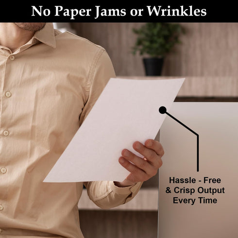 YUNJU A4 Copy Paper A4, Packs of 500 Sheets Printer Paper, Laser, Inkjet, Fax Paper White