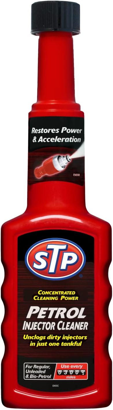 STP Petrol Fuel Injector Cleaner - 200ml | Cleans Fuel Injectors, Improves Performance & Fuel Efficiency