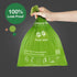 eCompostable Eco-Friendly Poop Bags Compostable Cat Poop Bags - 240 Count (16 Roll) Unscented, Leak-Proof, Compostable Waste Bags for Dogs & Cats, 23x33cm Green