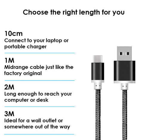 Samsung Galaxy Charger Cable Fast Data Sync & Charge USB Type C 3.1 - TradeNRG UK