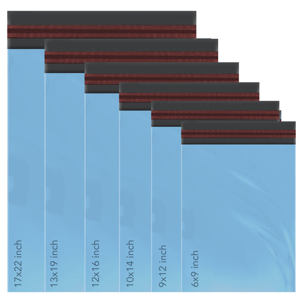 Strong Blue Mailing Bags Mailers Postal Self Seal Bag All Sizes - TradeNRG UK