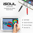 Stylus, Retractable Styli Stylus Pen For Phones iPad by iSOUL | 10Pcs - TradeNRG UK