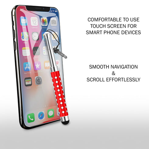 Stylus, Retractable Styli Stylus Pen For Phones iPad by iSOUL | 10Pcs - TradeNRG UK