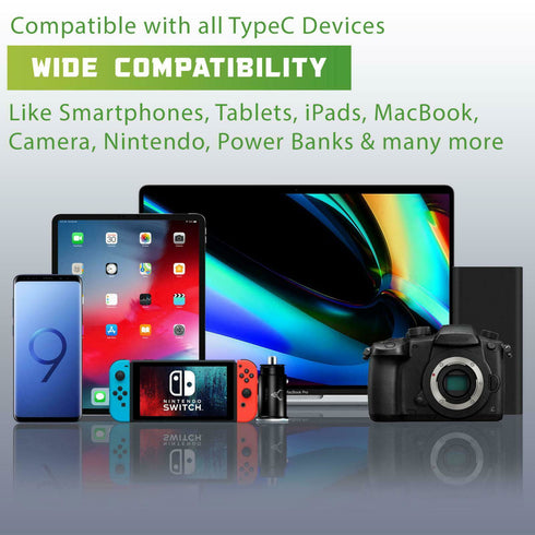 USB C Charger For Samsung Galaxy S9 S8 S10 Plus Type C Cable USB-C Charging Lead - TradeNRG UK