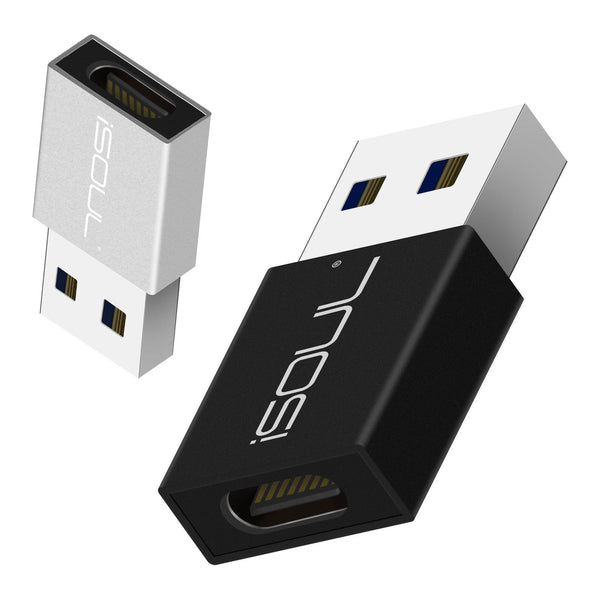 USB C Female to USB A Male Adapter Plug Power Converter - TradeNRG UK