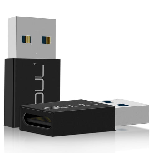 USB C Female to USB A Male Adapter Plug Power Converter - TradeNRG UK