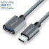 USB Type-C 3.1 Male To 3.0 Female Adapter O.T.G Data Sync Charge Cable - TradeNRG UK