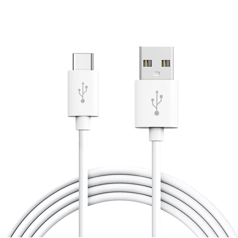 USB Type-C to USB-A 2.0 Male Cable | Charger Extension 10cm 1m 2m 3m - TradeNRG UK