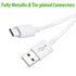 USB Type-C to USB-A 2.0 Male Cable | Charger Extension 10cm 1m 2m 3m - TradeNRG UK