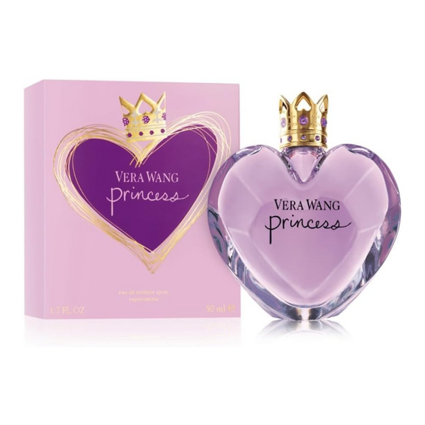 Vera Wang Princess Eau de Toilette 50 ml – Fruity Floral Scent, Romantic Vanilla-Gourmand