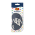 Jelly Belly Blueberry 2D Paper Hanging Air Freshener – Sweet Blueberry Scent for Car, Home & Office