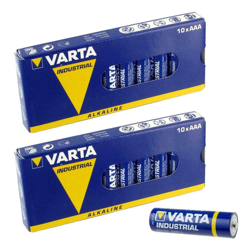 Varta AAA Industrial Alkaline Batteries LR03, 4003 - All Packs - TradeNRG UK