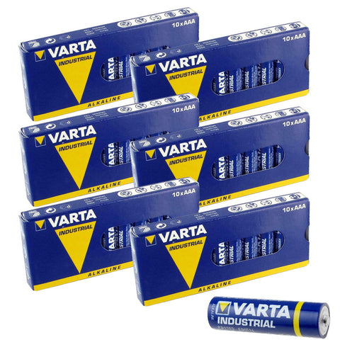 Varta AAA Industrial Alkaline Batteries LR03, 4003 - All Packs - TradeNRG UK