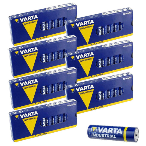 Varta AAA Industrial Alkaline Batteries LR03, 4003 - All Packs - TradeNRG UK