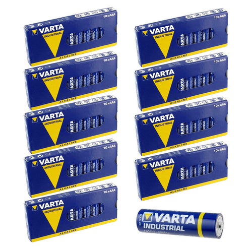 Varta AAA Industrial Alkaline Batteries LR03, 4003 - All Packs - TradeNRG UK