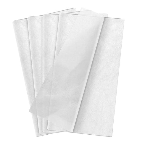 White Acid-Free Tissue Paper 50cm x75cm Large Gift Wrap Eco Friendly - TradeNRG UK