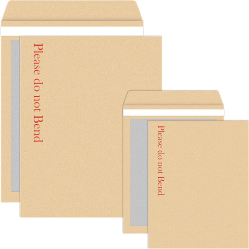 20Pcs A4 A5 Mix Envelopes 10 of Each iSOUL A5 C5 A4 C4 Manilla Hard Board Backed Envelopes Do Not Bend Envelope