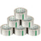 iSOUL Strong Heavy Duty Clear Packing Tape, 6 Rolls Pack, 48MM x 66M Each, 43 Micron Packaging Tape for Parcels, Boxes, Moving, Shipping & Secure Sealing