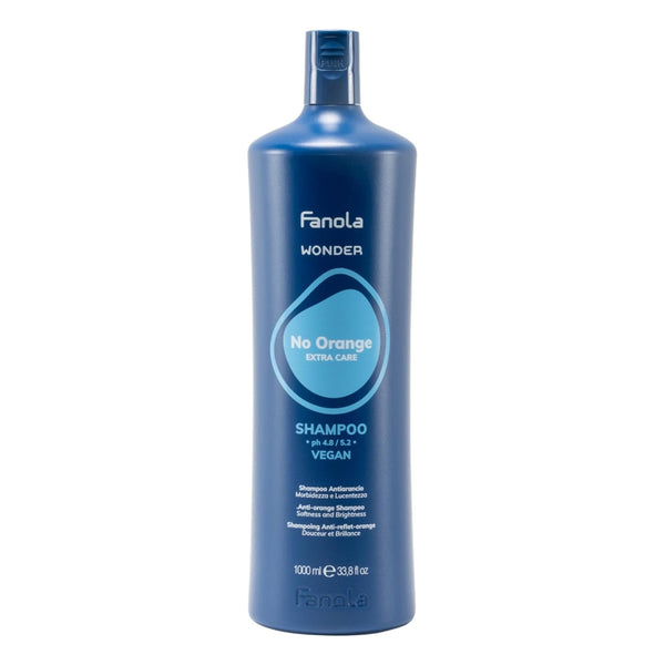 Fanola Wonder No Orange Shampoo for Blonde & Light Brown Hair 1000ml