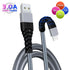 Braided Lightning Cable USB Heavy Duty Charger Charging Data Lead For iPhone's