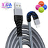 Braided Lightning Cable USB Heavy Duty Charger Charging Data Lead For iPhone's