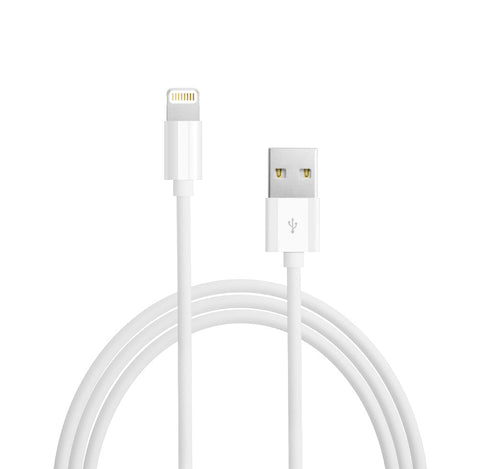 iPhone 7 6 Plus Sync & Charge Data USB Lightning Cable 10 CM 1M 2M 3M - TradeNRG UK