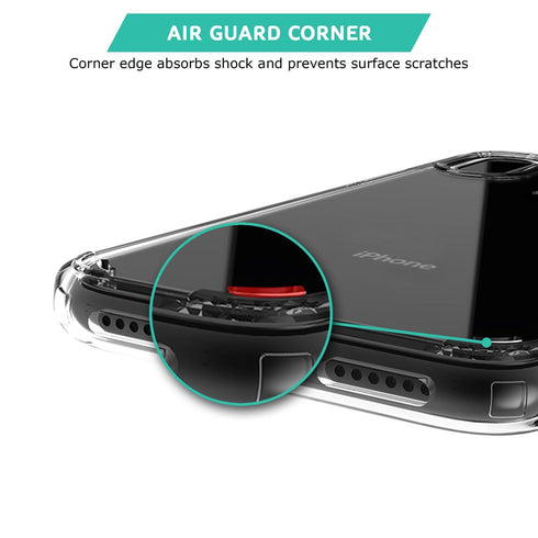 iPhone X / iPhone XS Clear Transparent Hard Back Case Cover - TradeNRG UK