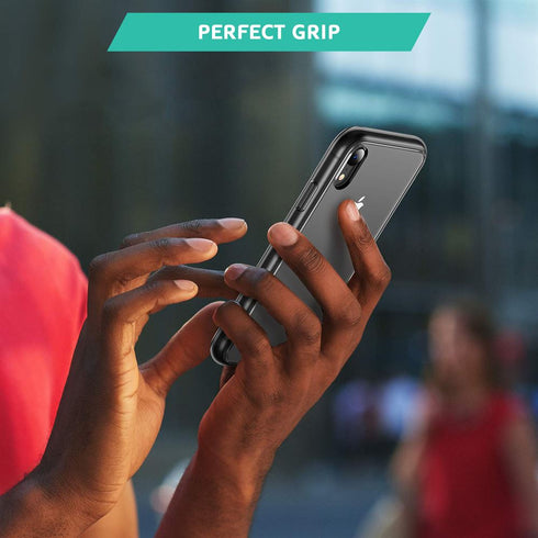 iPhone X / iPhone XS Clear Transparent Hard Back Case Cover - TradeNRG UK