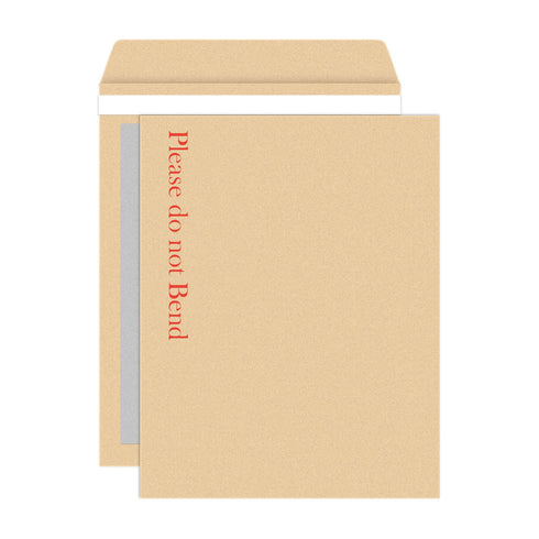 iSOUL A3 / A4 / A5 / A6 Do not Bend Envelopes Hard Board Back Manilla Envelope Brown - TradeNRG UK