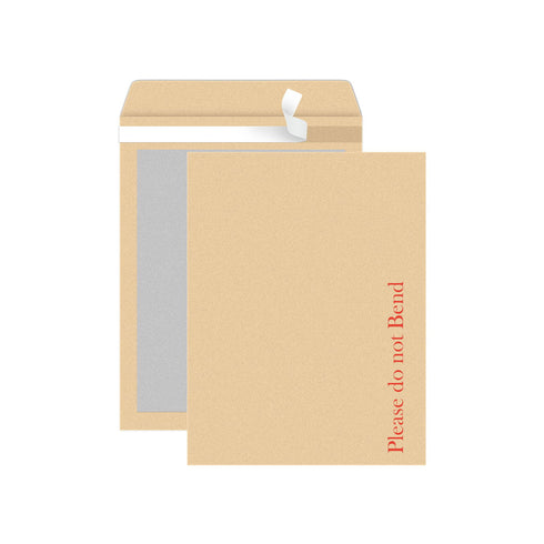 iSOUL A3 / A4 / A5 / A6 Do not Bend Envelopes Hard Board Back Manilla Envelope Brown - TradeNRG UK