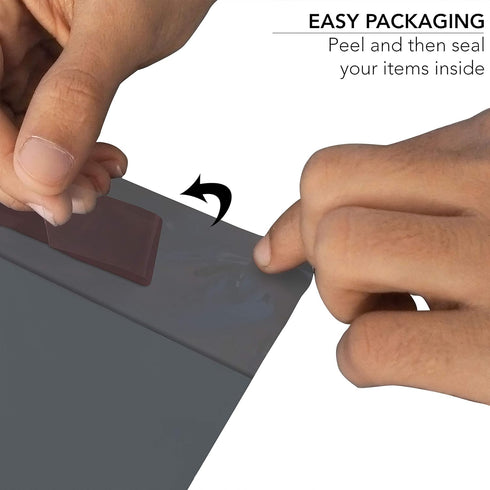 iSOUL Grey Mailing Bags - Strong Poly Packaging Postage & Shipping Bag - TradeNRG UK