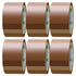 iSOUL Packing Tape 6 Rolls Per Pack - Heavy Duty Brown Packaging Tape for Parcels and Boxes - TradeNRG UK