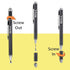iSOUL Stylus Capacitive 2 in 1 Disc Tip and Microfiber Touchscreen Pen - TradeNRG UK