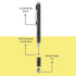 iSOUL Stylus Capacitive 2 in 1 Disc Tip and Microfiber Touchscreen Pen - TradeNRG UK