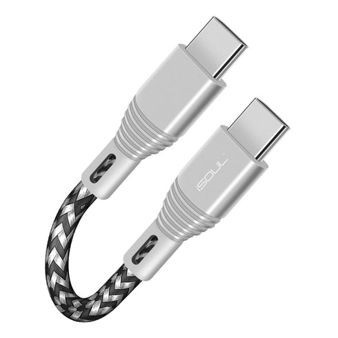 iSOUL USB C to C Cable with 60W 3A Power Delivery for Fast Charging - TradeNRG UK