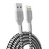 iSOUL iPhone Nylon Braided Lightning Charging Data Cable Fast Sync - TradeNRG UK