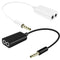 iSoul Best 3.5 mm Dual Audio Splitter Jack Cable For Earphone Headphone - TradeNRG UK