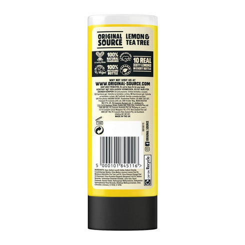 Original Source Lemon & Tea Tree Shower Gel 250ml Multipacks