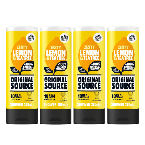 Original Source Lemon & Tea Tree Shower Gel 250ml Multipacks