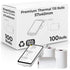 PDQ Rolls eCompostable Till rolls 57x40 thermal till rolls, 70 GSM thick 100 Pcs