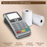 PDQ Rolls eCompostable Till rolls 57x40 thermal till rolls, 70 GSM thick 100 Pcs