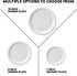 Disposable Paper Plate 10 Inch Heavy Duty Strong Bagasse Compostable Eco-Friendly Natural Sugarcane Fibers Round Plates for Hot & Cold Food Catering BirthdayDinner Party Office Picnic BBQs 100 Plates